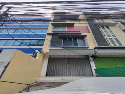 Ruko Siap Pakai 4 Lantai Luas 4x14 56m2 di Gambir Jakarta Pusat