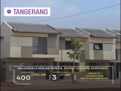 Rumah 2 Lantai Cuma 400jtan, Lengkap Dengan Fasilitas Kolam Renangnya