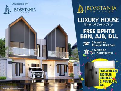 Rumah 2 lantai elite lokasi dekat kota solo dan kampus Uns shm fre