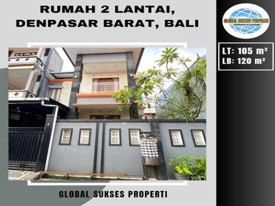 Rumah 2 Lantai Luas Murah Strategis di Denpasar Bali