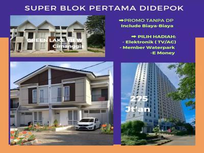 Rumah Cantik 2 LT, DP 0%, Di Cimanggis Depok