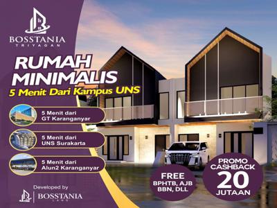 RUMAH DEKAT TAWANGMANGU PALUR DI SOLO KOTA TIMUR