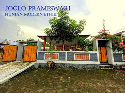 Rumah dengan Joglo Luas Tanah 480 m2 dekat candi Prambanan