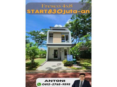 rumah di fresco virginia gading serpong harga terjangkau 800jtan