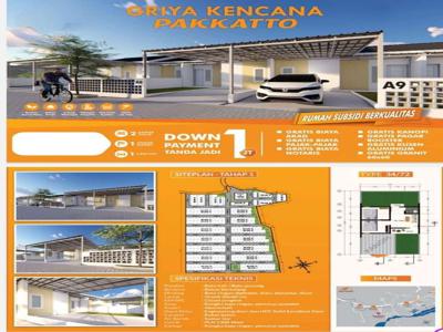 RUMAH HANYA 1JT DP DAN SURAT2 SERTA FREE KANOPI