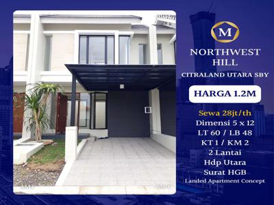 Rumah Murah Northhwest Hill Citraland Utara Surabaya Barat Dkt Manukan