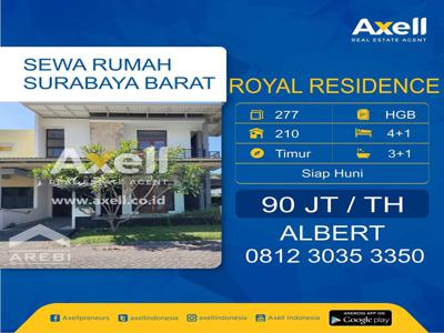 Rumah Royal Residence Disewakan