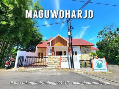 RUMAH SIAP HUNI TANAH LUAS DI MAGUWOHARJO DEKAT TAJEM SLEMAN