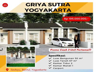 Rumah Super Murah Minimalis Type 30, Promo Pre Launching