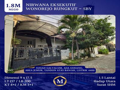 Rumah Surabaya Timur Nirwana Eksekutif Dkt Nginden Medokan Baruk