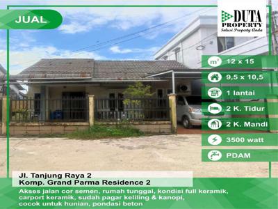 Rumah tunggal dan cocok untuk hunian Jl. Tanjung Raya 2