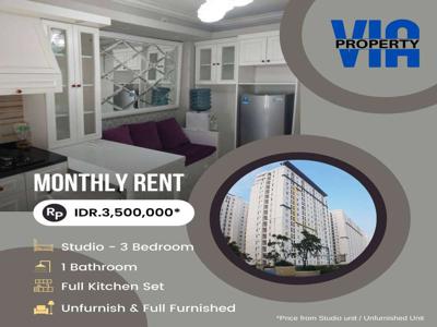 Sewa Apartement Bassura City Bulanan Harga Mulai 3Jt/Bln - C0522