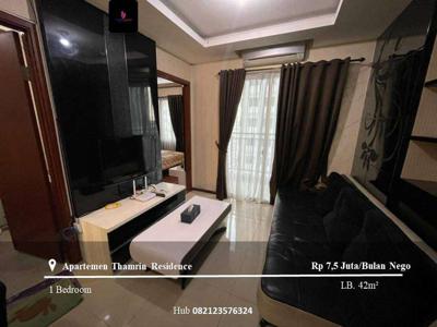 Sewa Apartement Thamrin Residence Middle Floor Type L 1BR Full Furnish