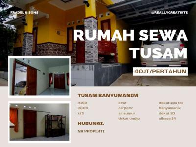 sewa rumah tusam banyumanik, dekat axis tol banyumanik