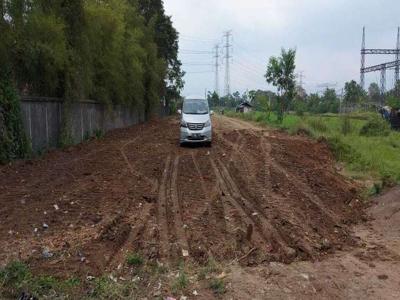 Tanah datar Siap Bangun Di PInggir Jalan Utama Katapang