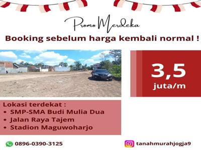 Tanah Dekat Jalan Tajem Maguwo Selatan Budi Mulia Dua