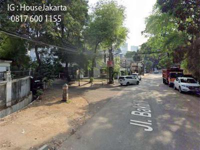 Tanah Jalan Bhakti daerah Senopati Kebayoran Baru luas 6400m Dijual 55