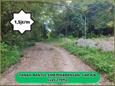 Tanah Jogja, Bantul, SHMP, Siap AJB, Cocok untuk Villa, Dekat Wisata