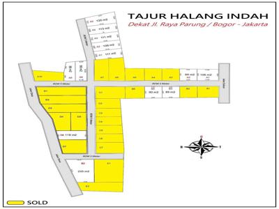 Tanah Kavling Murah di Tajur halang Bogor Cocok Untuk Inves