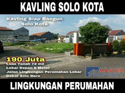 Tanah Kavling Murah Promo Khusus Cash Solo Kota Kecamatan Serengan