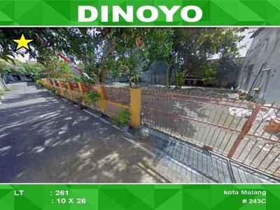 Tanah Kost Luas 261 di Dinoyo UNISMA kota Malang _ 243C