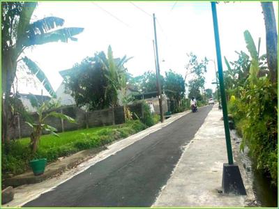 Tanah Lengkap Pagar Keliling di Jl Damai Yogyakarta, Hadap Timur