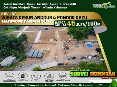 TANAH NURAH MURAH VIEW INDAH DIBOGOR 50 JUTAAN 100 METER