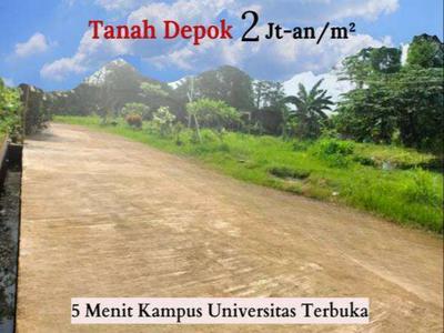 Tanah Strategis area The Park Sawangan Luasan Ideal