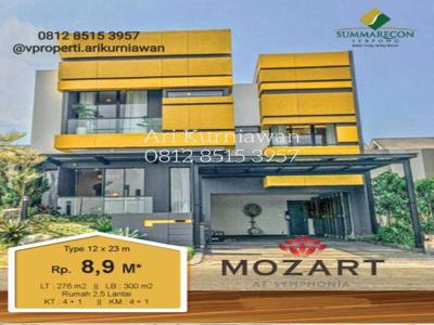 The first cluster MOZART at symphonia lakeview summarecon ready stok!!