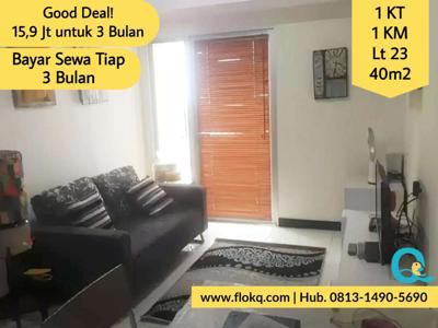 The Wave 1BR | Sewa Apartemen di Setiabudi Jakarta Selatan