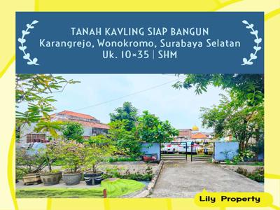 Wonokromo Surabaya | Tanah Kavling 351 m² SHM Karangrejo Ketintang