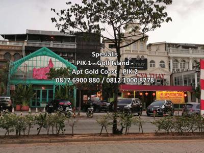 Dijual Ruko Crown Golf Pantai Indah Kapuk, Hadap Jalan Raya