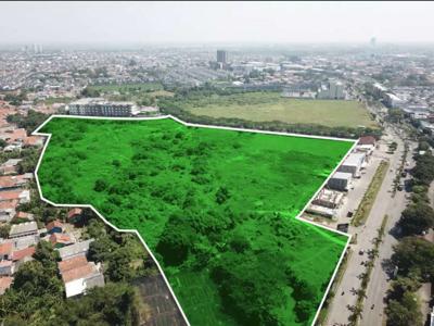 Dijual Tanah Kavling Komersil di Mainroad Galuhmas Karawang Barat