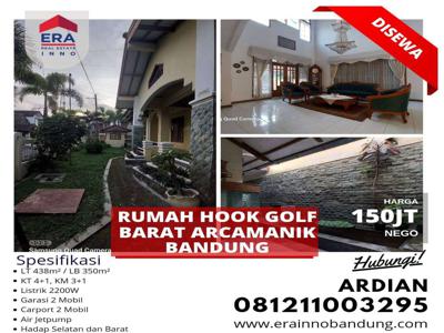 Disewa Rumah Hook Golf Barat Arcamanik Bandung