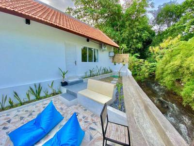 For Rent New Villa Nature Riverview Berawa Seminyak Canggu