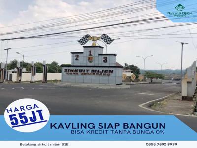 KAVLING DEKAT BSB MIJEN CASH 55 JUTA BISA DIANGSUR