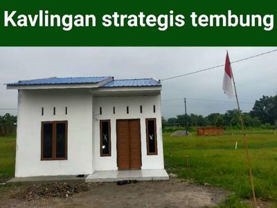 kavlingan Tembung strategis dekat jalan bisa dicicil