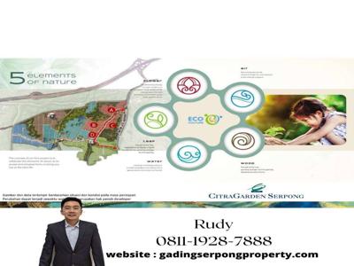 Ruko Citra Garden Serpong - New Launching 350ha by Ciputra Unit Langka