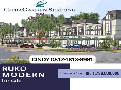 Ruko Murah ! Ruko La Vallee Gading Serpong, Harga Mulai 1,7M saja !