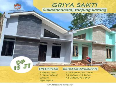 Rumah subsidi murah di sukadanaham