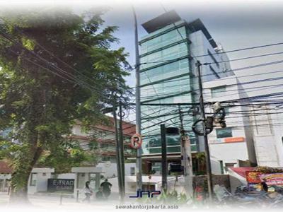 Sewa Kantor E Trade Building Luas 196 m2 Partisi Jakarta Pusat