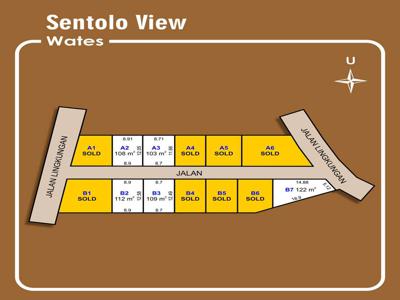 Siap AJB Tanah Dekat Pintu Tol Sentolo Jogja