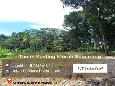 Tanah Murah Kawasan BSB Semarang Bisa Angsur 12x Non Bunga