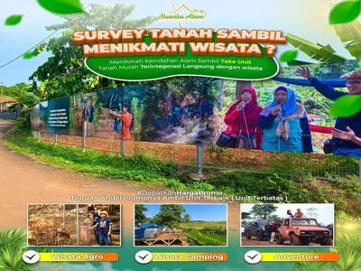 TANAH WISATA TERLENGKAP & TERLARIS DI BOGOR-NUANSA ALAM MILIKI SGERA!!