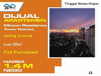 DIJUAL Apartemen 3BR Mtown Residence - Gading Serpong - LS