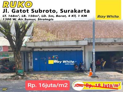 Dijual Ruko Jl. Gatot Subroto, Surakarta