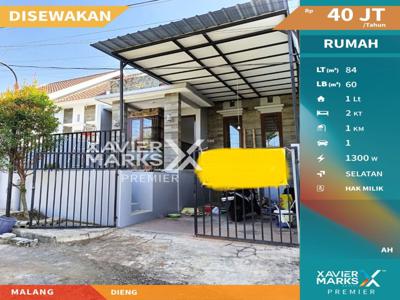 J030 Disewakan Murah Rumah Minimalis Daerah Dieng Malang .