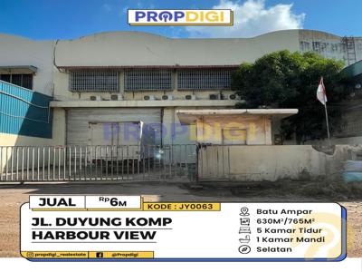 Jual Gudang Jl. Duyung Komp Harbour View, Batu Ampar