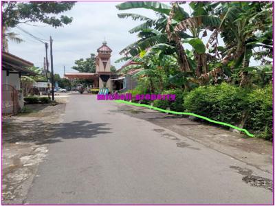 Jual Tanah SHM Pekarangan di Jl Pleret Bantul