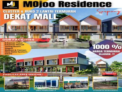 Mojoo Residence Serpong, HUNIAN 2LT TERMURAH akses Pinggir Jalan Utama